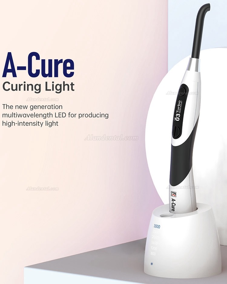 Refine® A-Cure Dental LED Curing Light (385nm-515nm 1800mW ) With Light Meter